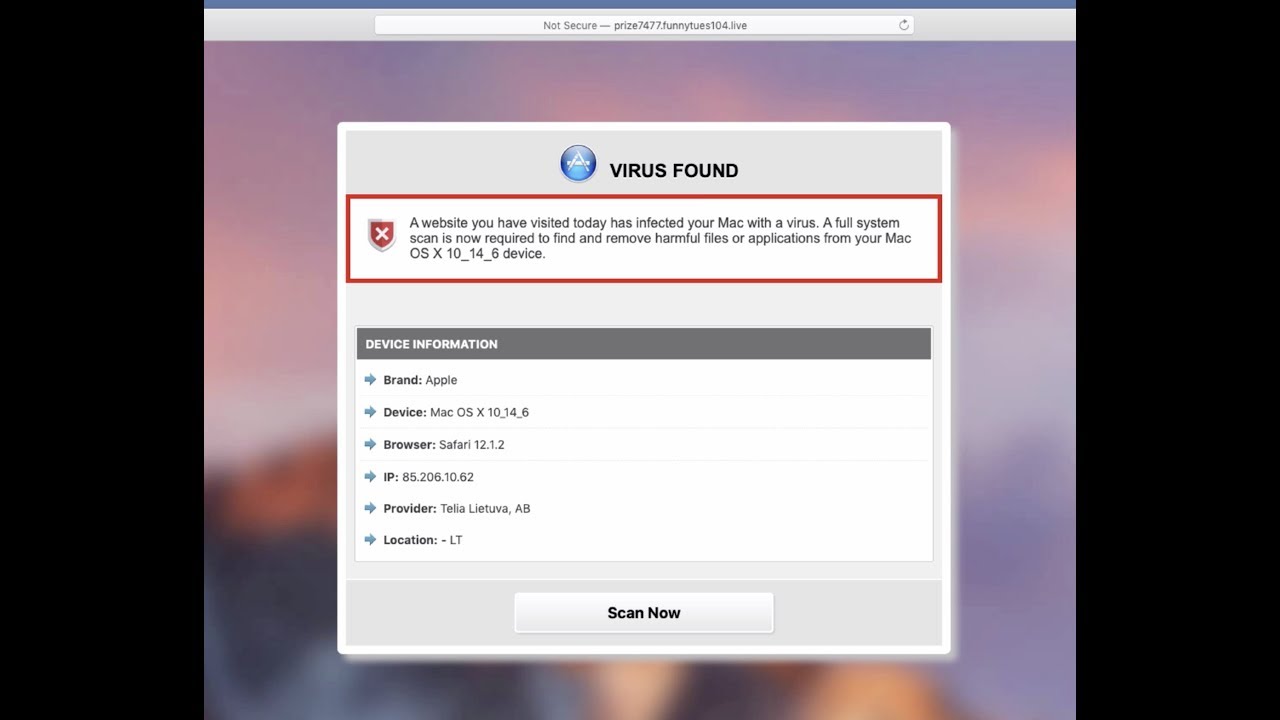 scan a file for viruses mac
